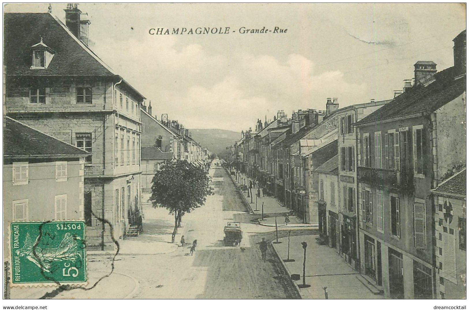 39 CHAMPAGNOLE. Grande Rue 1910 - Champagnole