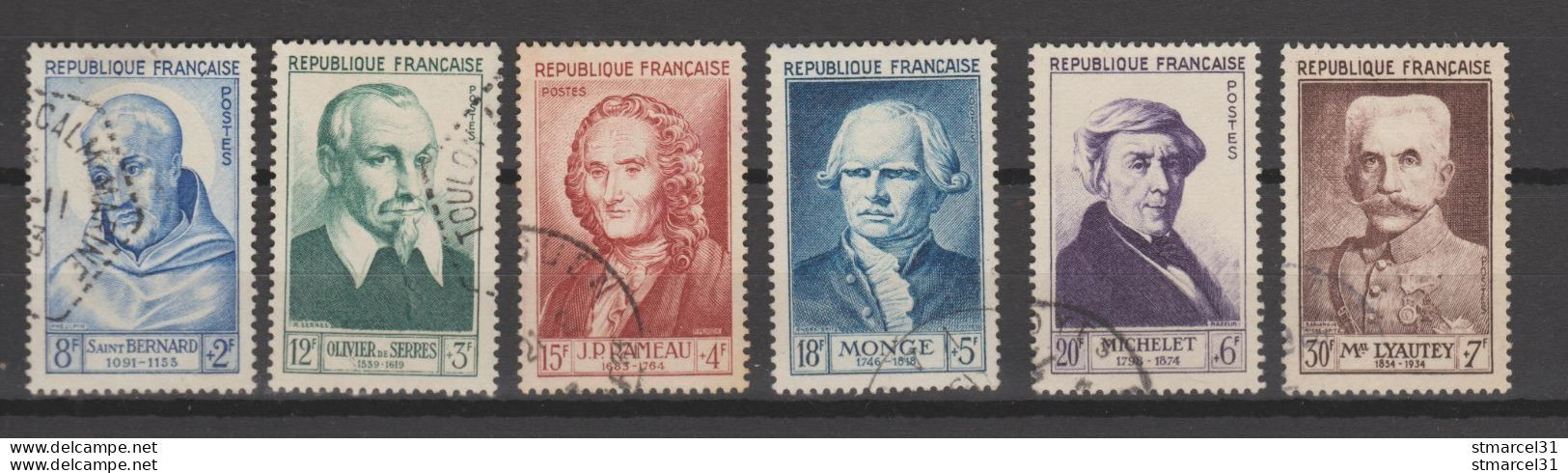 EN OBLITERATIONS De LUXE Série N°947 à 950 TBE Cote 65€ - Used Stamps