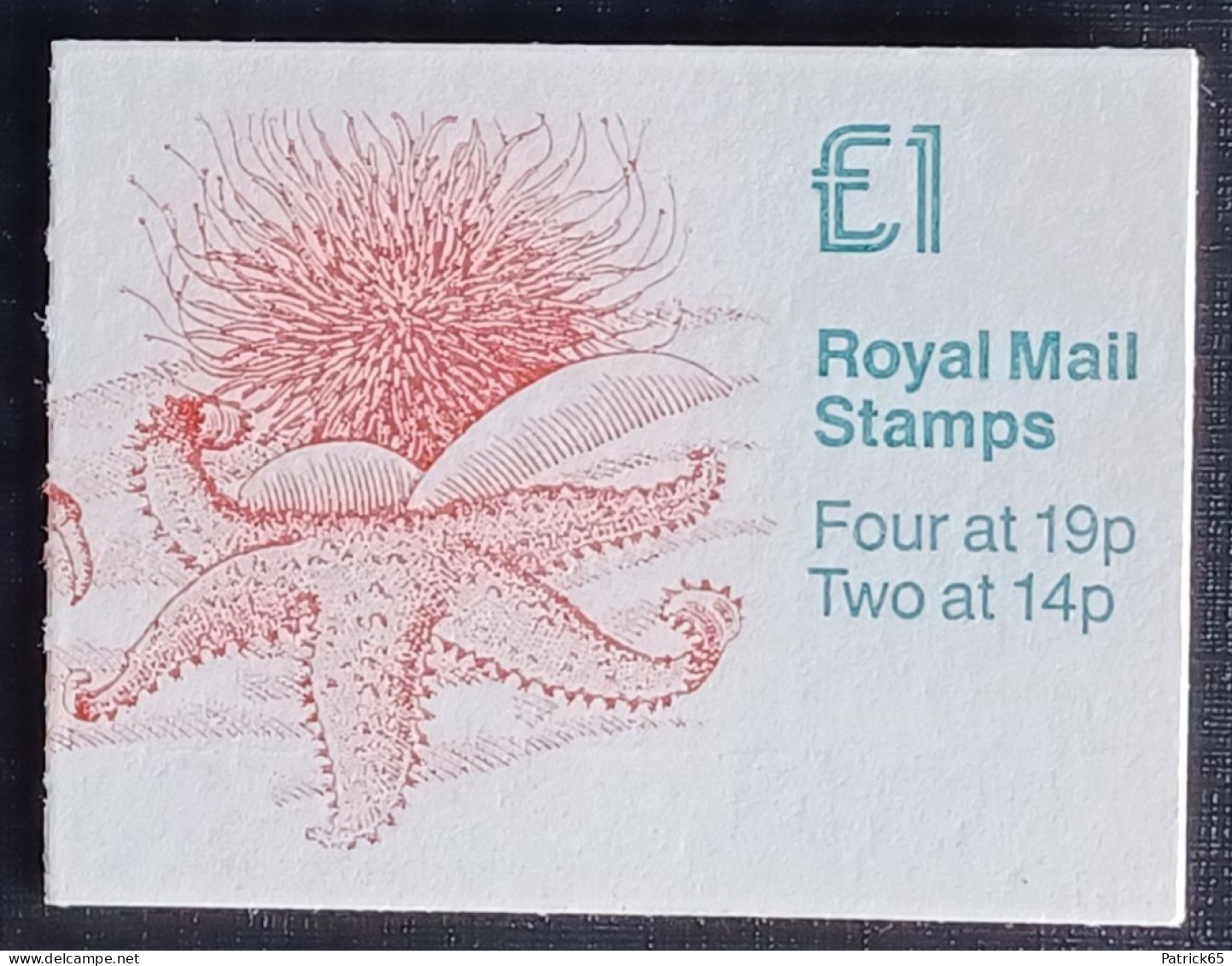 Groot Brittannie 1989 Sg.FH17 - MNH--Marine Life - Postzegelboekjes