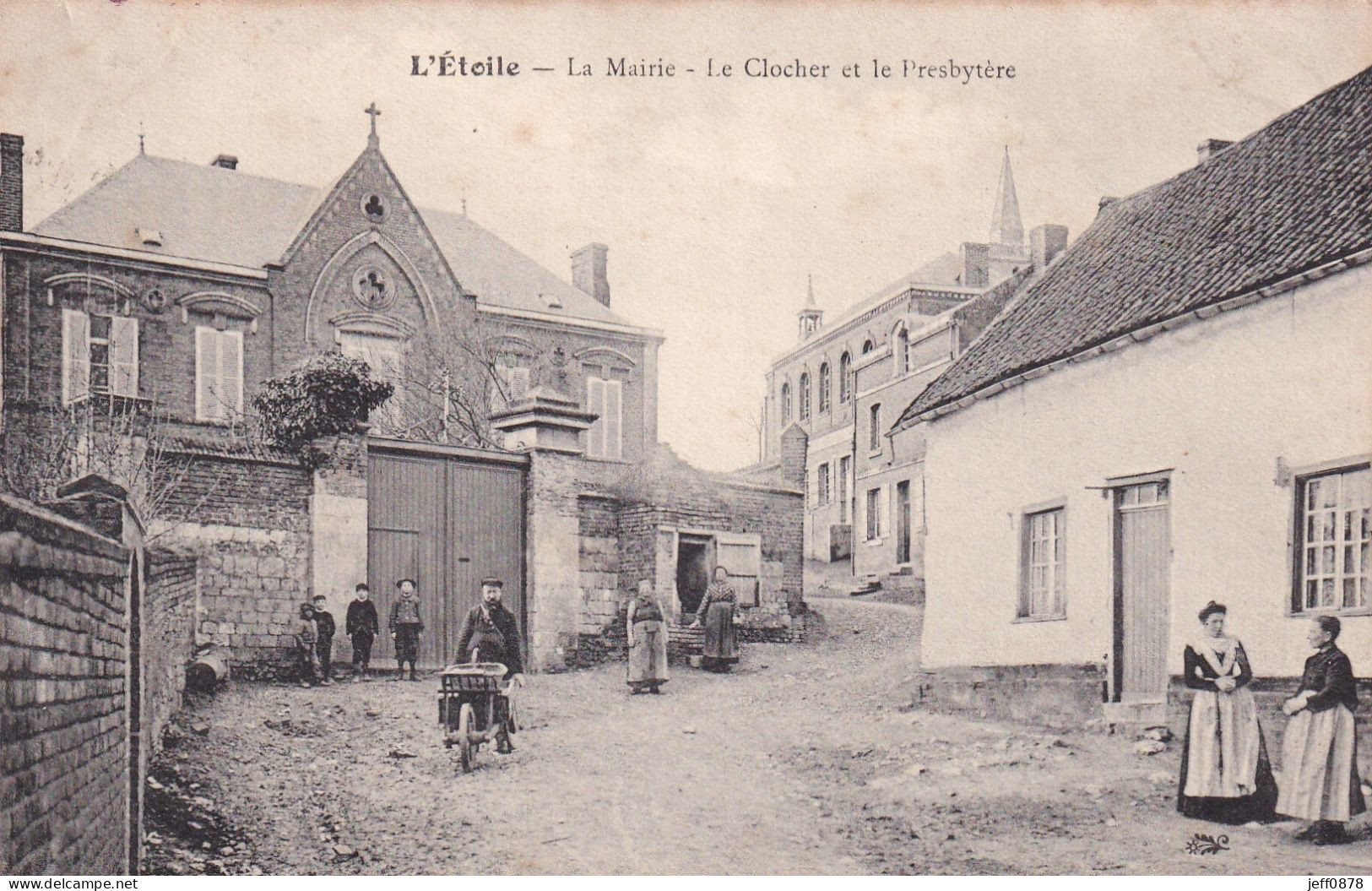 80 - SOMME - L'ETOILE - La Mairie - Le Clocher Et Le Presbytére - Très Bon état - Otros & Sin Clasificación