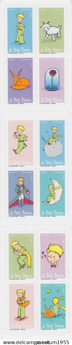Carnet France Neuf** 2021 Le Petit Prince 75 Ans Yt:FR BC2001 Mi:FR 7906-7917MH - Postzegelboekjes