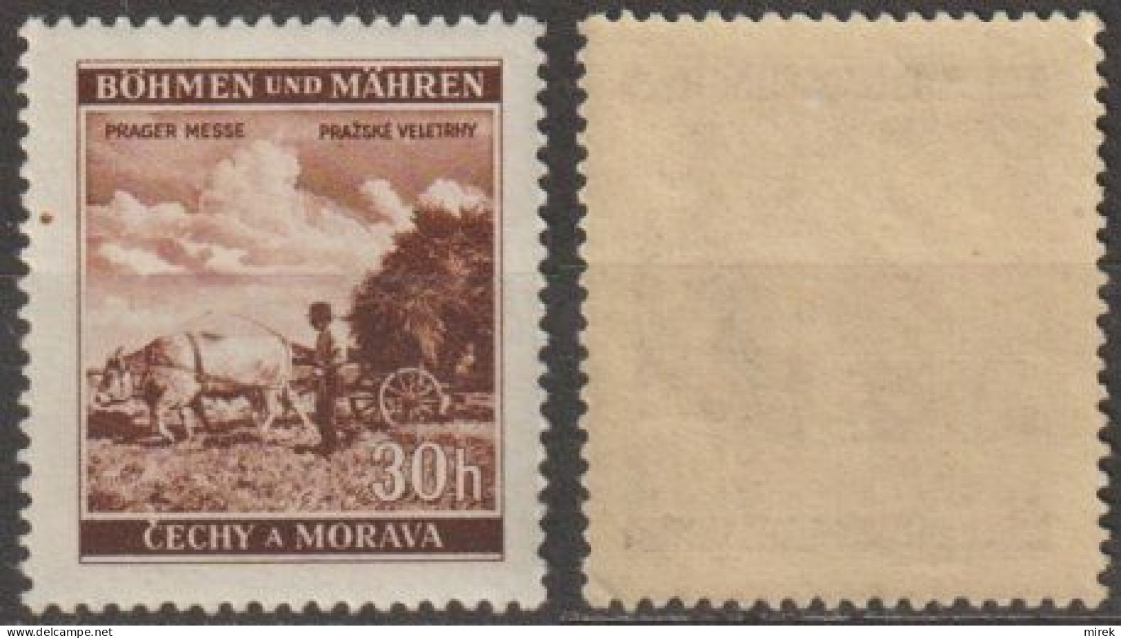 28/ Pof. 64, Yellow Gum - Unused Stamps
