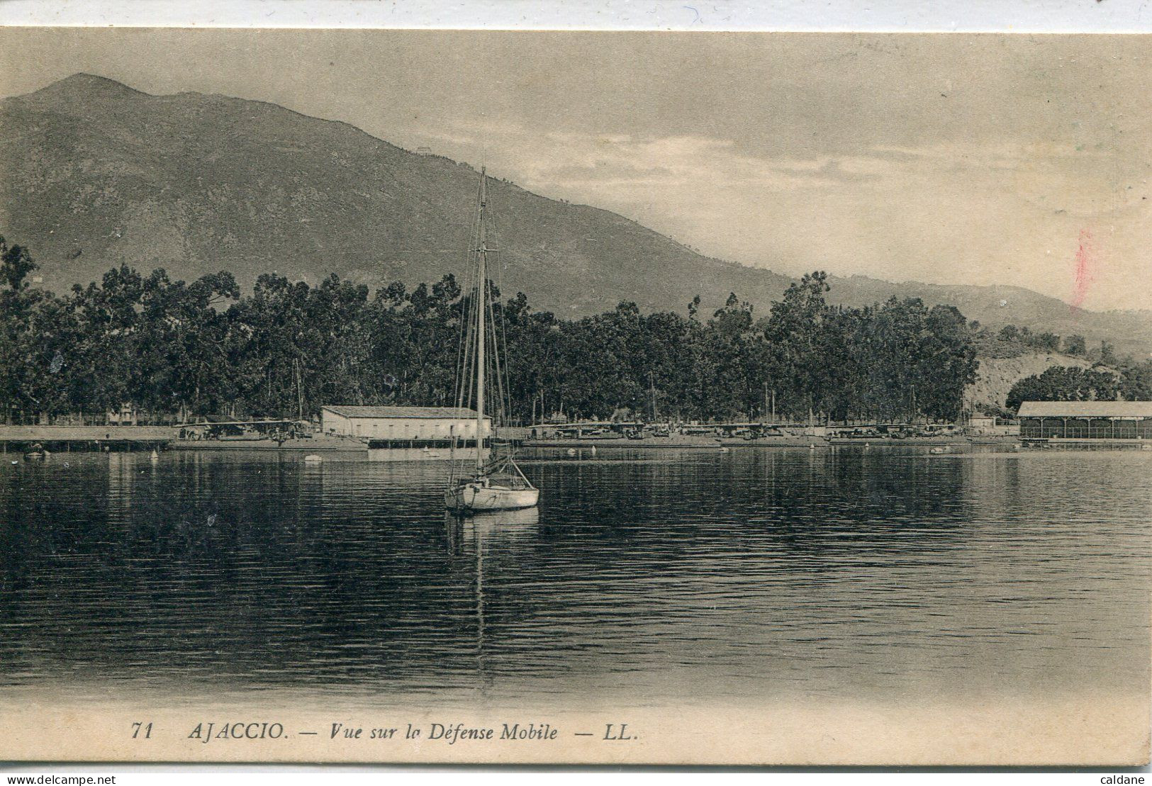 2A-CORSE  -AJACCIO -  Vue Sur La Défense. Mobile - Otros & Sin Clasificación