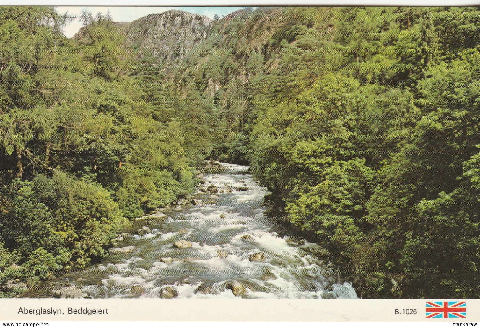 Postcard - Aberglaslyn - Beddgelert - Card No.b1026  -  Very Good - Unclassified