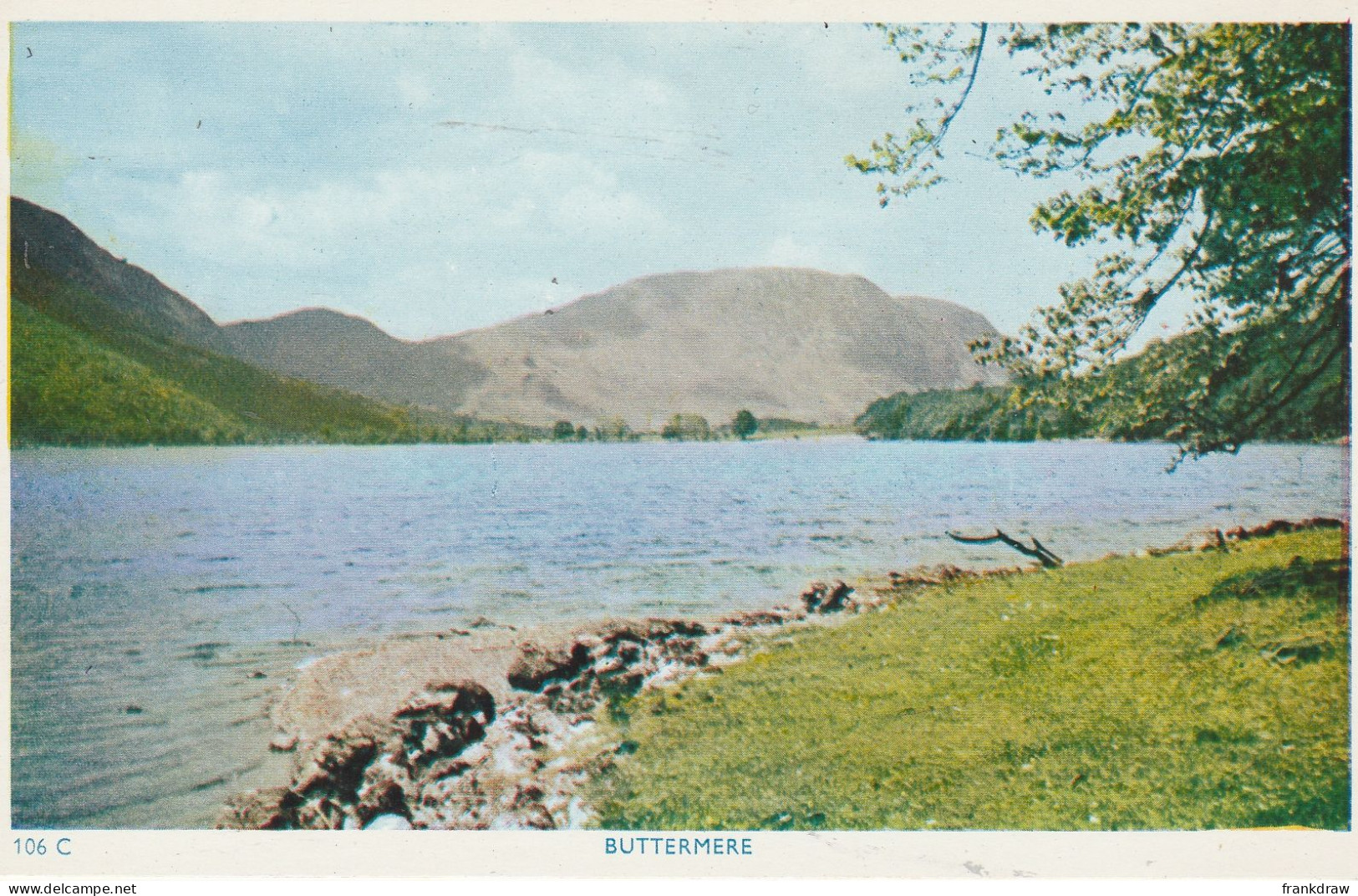 Postcard - Coniston Lake - Buttermere - Card No.106c, Dated In Pencil Aug 1961 -on The Rear -  Very Good - Zonder Classificatie