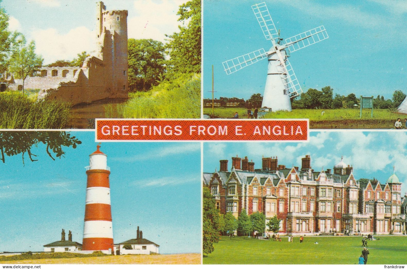 Postcard - East Anglia Four Views - Card No.v9064  - Very Good - Non Classés