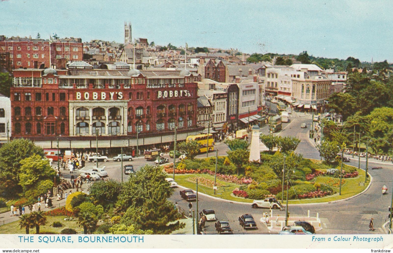 Postcard - The Square, Bournemouth - No Card No Posted In 1965 - Very Good - Zonder Classificatie