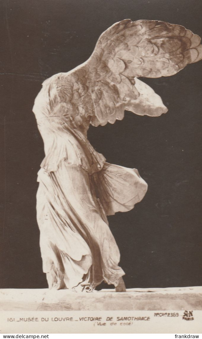 Postcard - Musee Du Louvere - Victoire De Samothrace- Card No.c2369 - Very Good - Zonder Classificatie