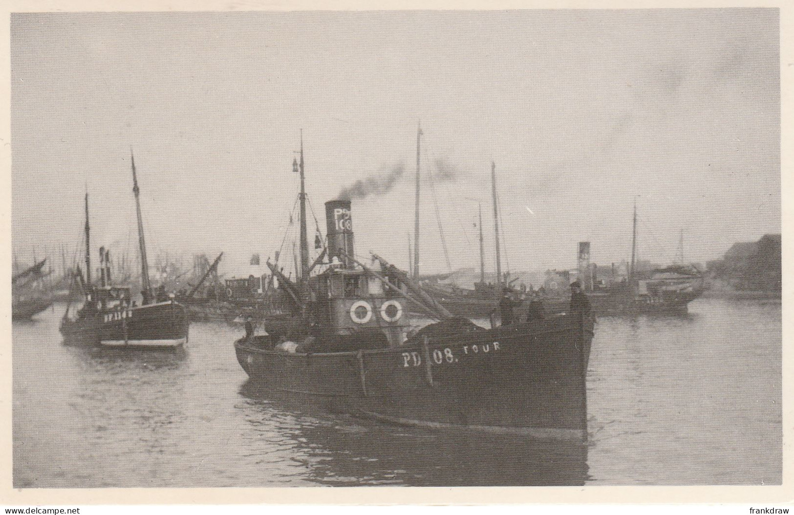 Postcard - Scottish Herring Drifter - Pd108, At Lowestoft 1913 - Very Good - Unclassified