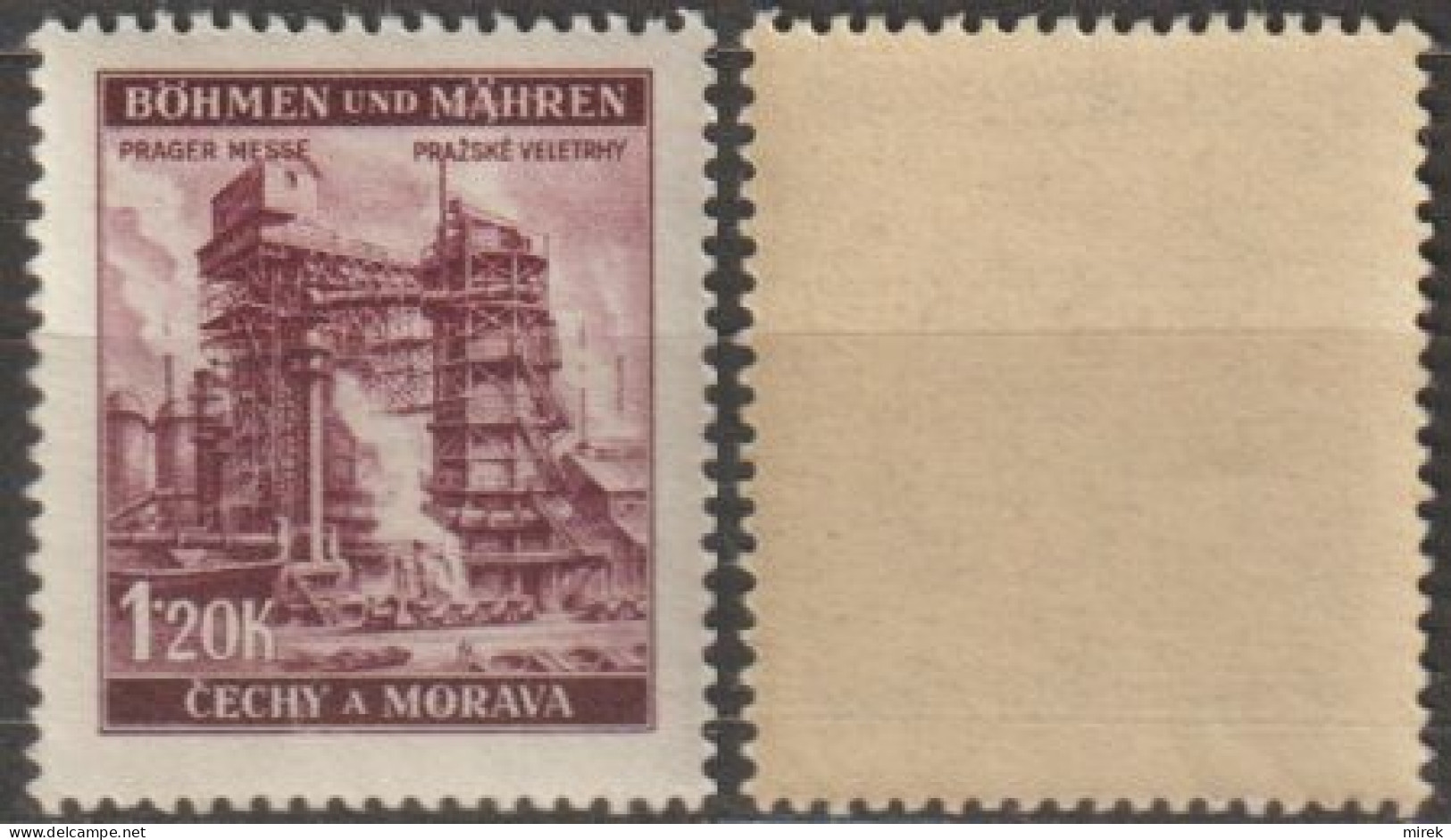 30/ Pof. 66, Yellow Gum - Unused Stamps