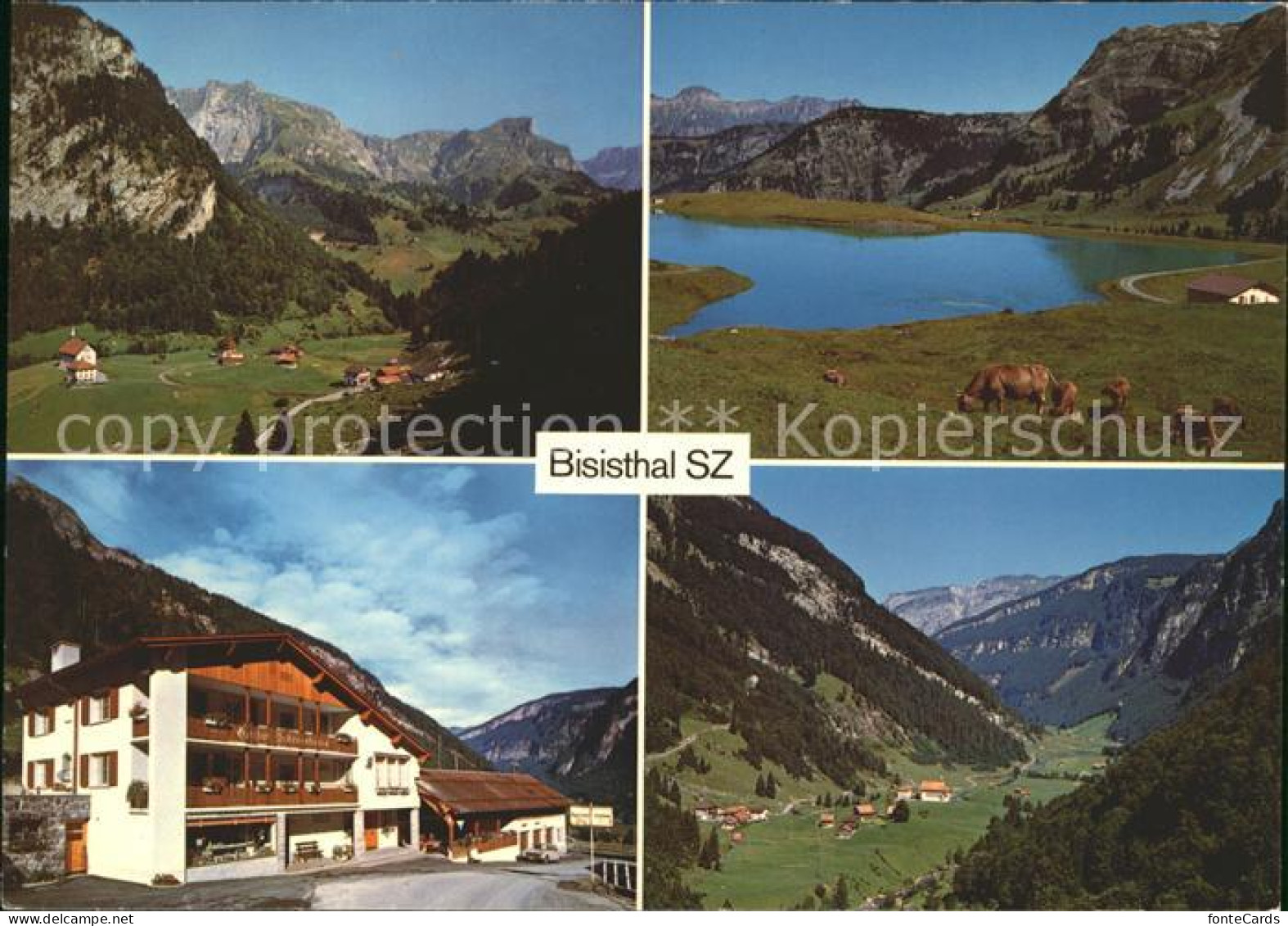 11904010 Bisisthal Gasthof Pension Schoenenboden Teilansichten Bisisthal - Other & Unclassified