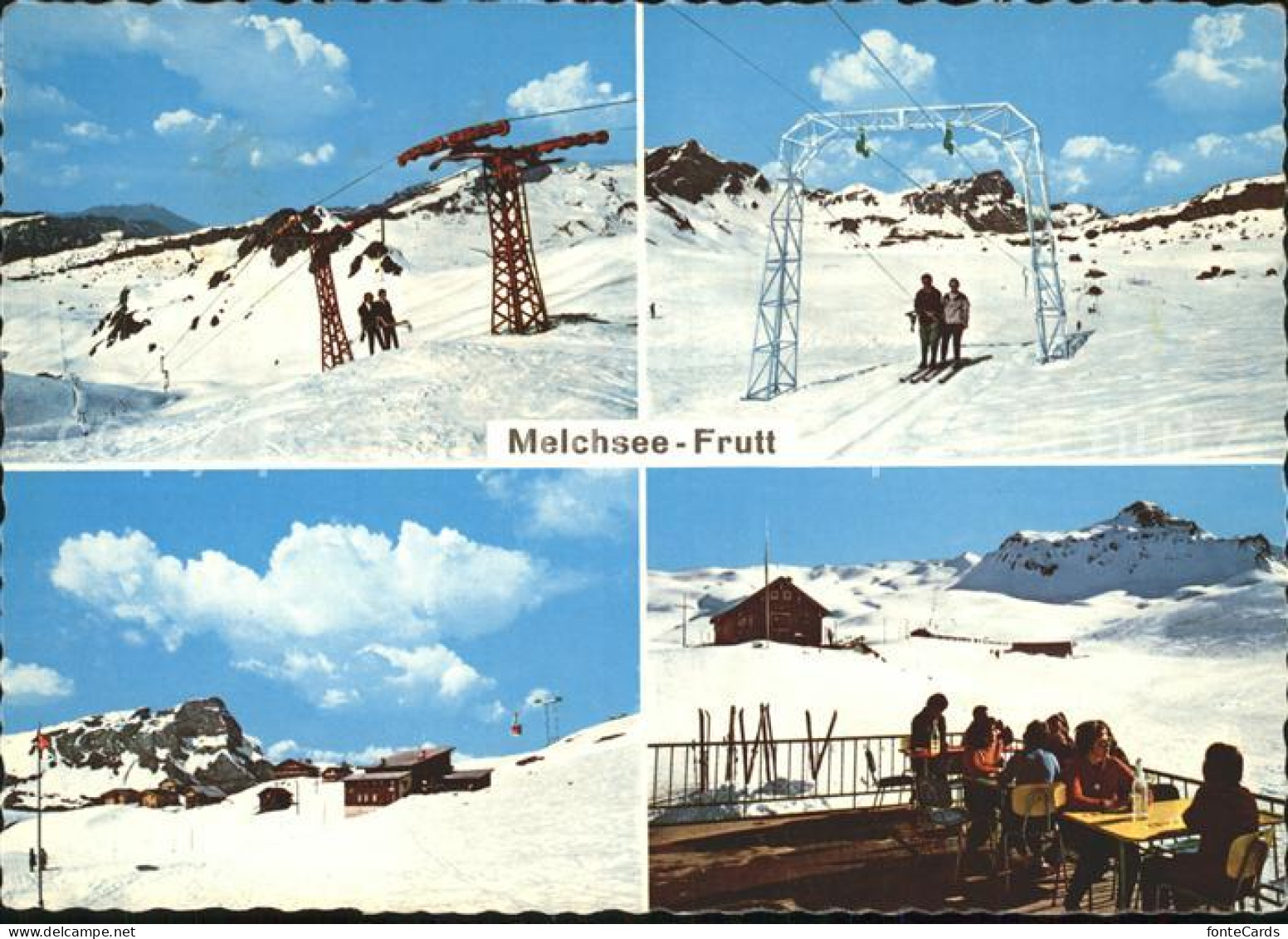 11903992 Melchsee-Frutt Seilbahn Skilift Restaurant Terrasse Melchsee-Frutt - Otros & Sin Clasificación