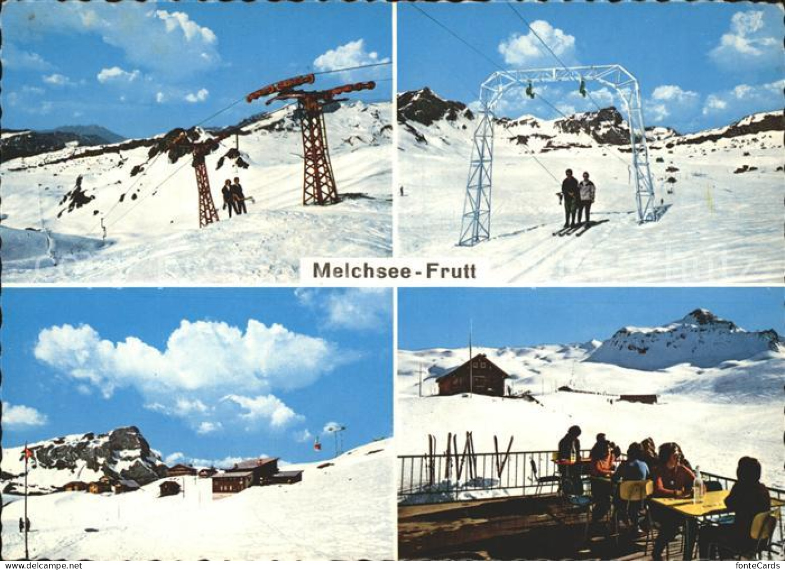 11903991 Melchsee-Frutt Seilbahn Skilift Restaurant Terrasse Melchsee-Frutt - Otros & Sin Clasificación