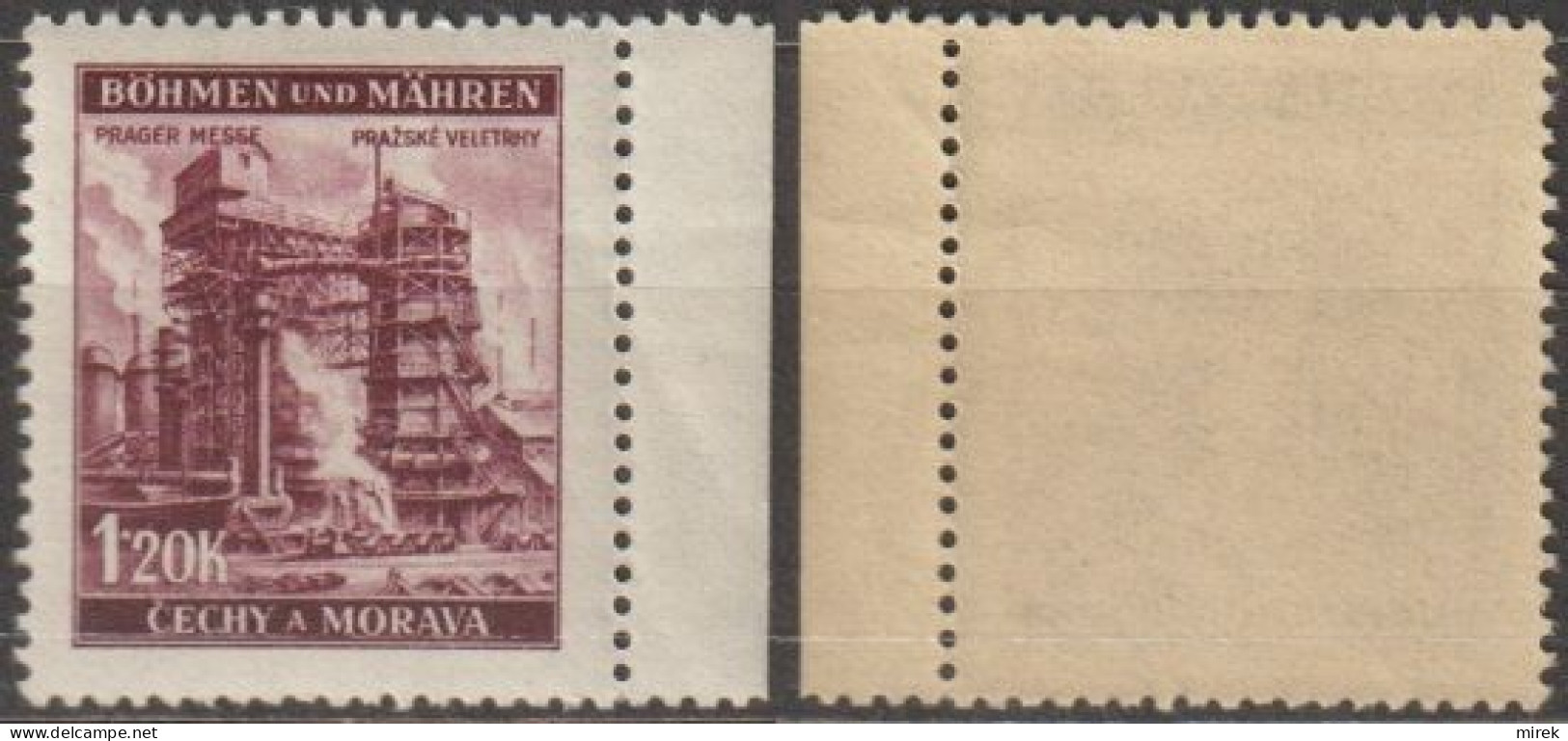32/ Pof. 66, Yellow Gum - Unused Stamps