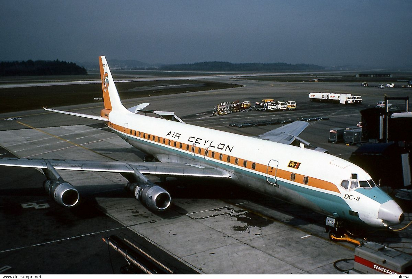 Aviation Postcard-WGA-1471 AIR CEYLON Douglas DC-8 - 1946-....: Modern Era