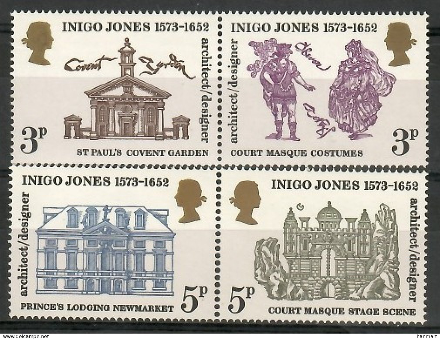 United Kingdom Of Great Britain & Northern Ireland 1973 Mi 628-631 MNH  (ZE3 GBRpar628-631a) - Andere