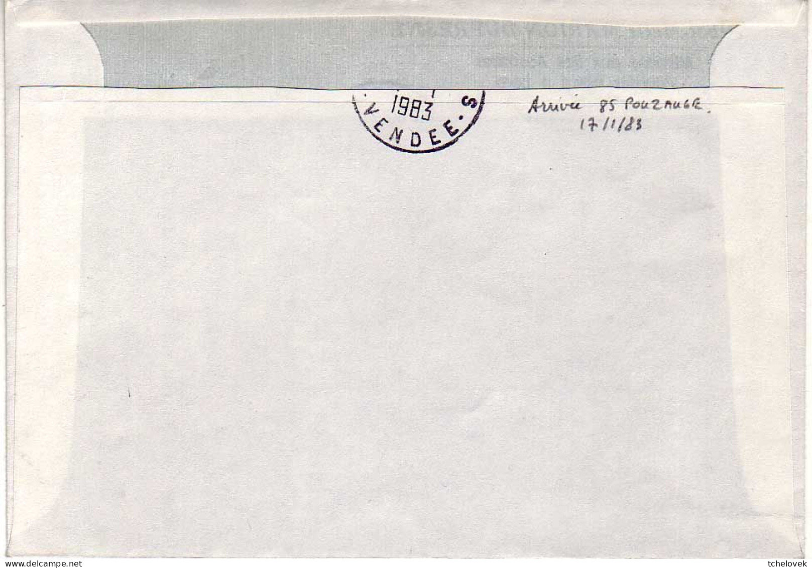 FSAT TAAF Marion Dufresne. 14.01.83 Le Port Reunion Op 83/2 - Briefe U. Dokumente