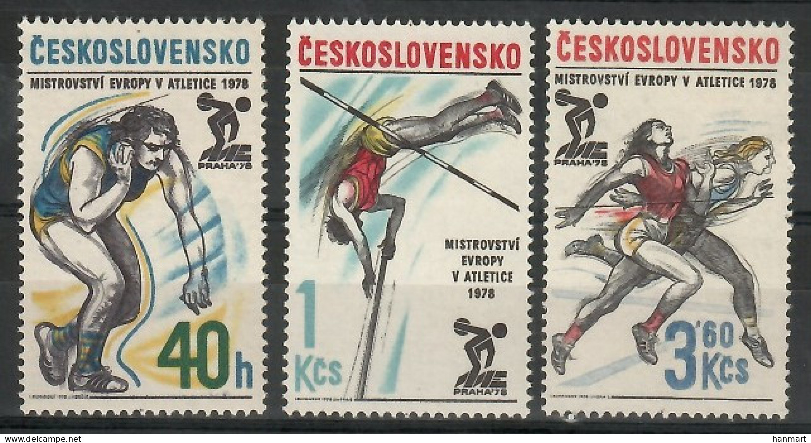 Czechoslovakia 1978 Mi 2437-2439 MNH  (ZE4 CSK2437-2439) - Autres & Non Classés