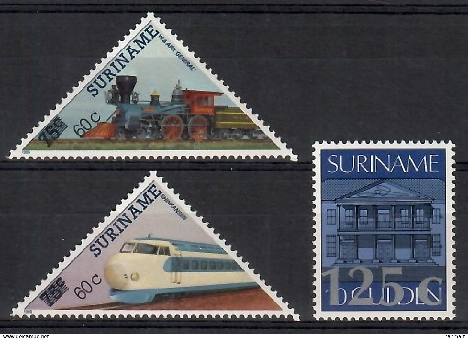 Suriname 1988 Mi 1258-1260 MNH  (ZS3 SRN1258-1260) - Other & Unclassified