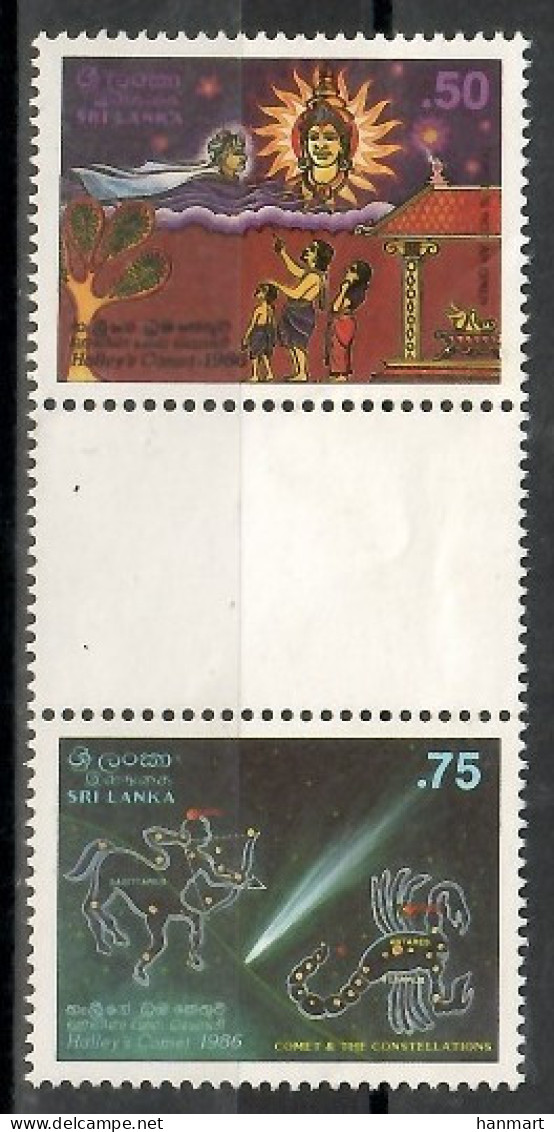 Sri Lanka 1986 Mi 732-733 MNH  (LZS8 SRIgut732-733) - Other & Unclassified