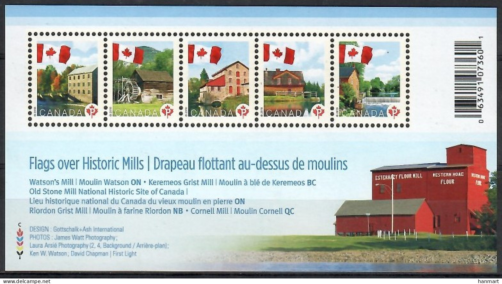 Canada 2010 Mi Block 120 MNH  (ZS1 CNDbl120) - Autres
