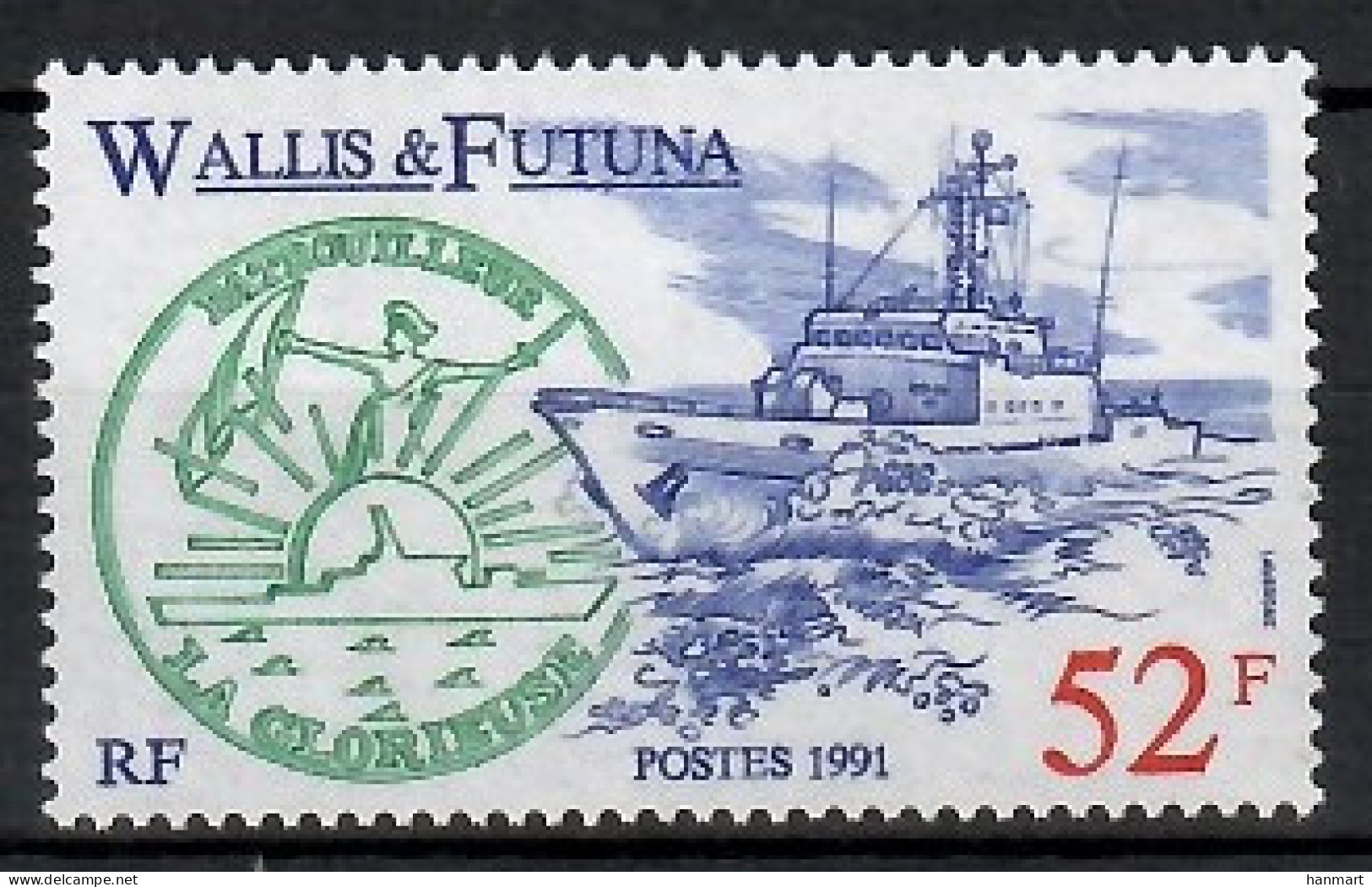 Wallis And Futuna 1991 Mi 589 MNH  (ZS7 WAF589) - Autres & Non Classés