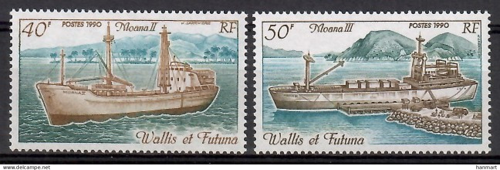 Wallis And Futuna 1990 Mi 582-583 MNH  (ZS7 WAF582-583) - Autres & Non Classés