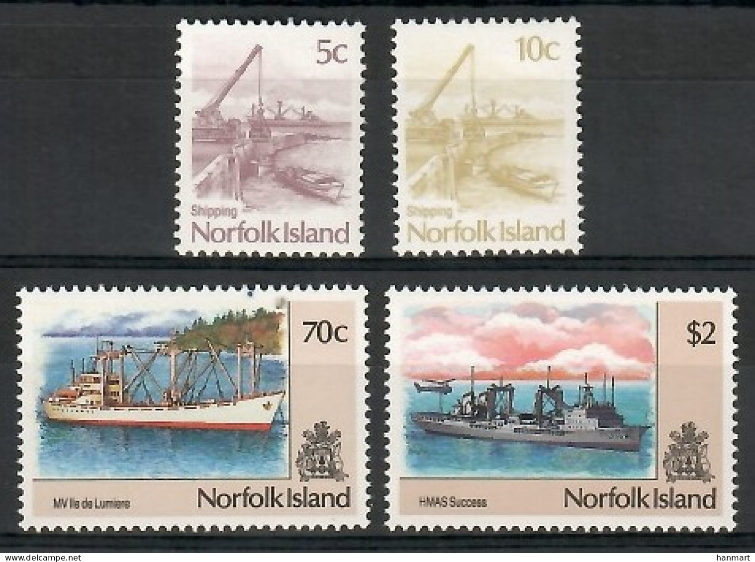 Norfolk Island 1990 Mi 480-483 MNH  (ZS7 NRF480-483) - Otros & Sin Clasificación