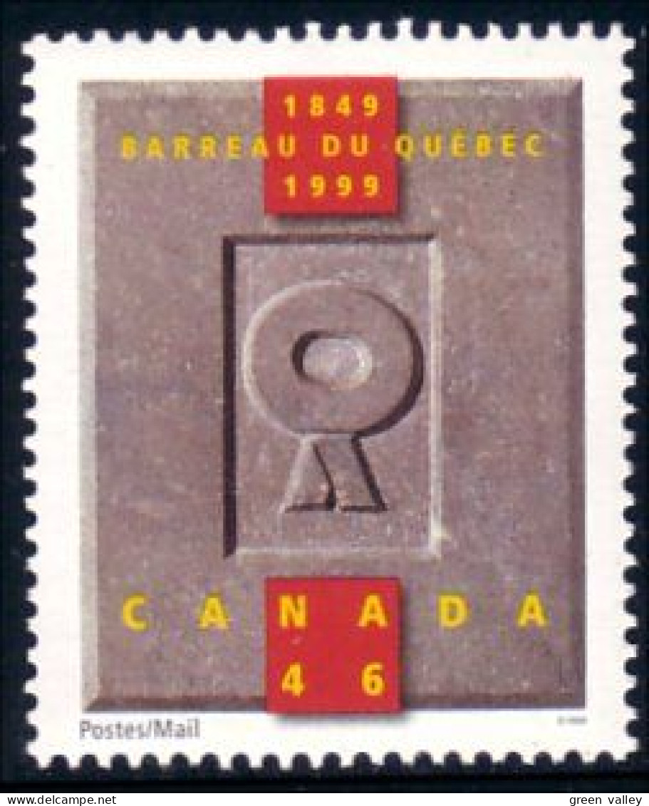 Canada Barreau Quebec Bar Avocat Lawyer MNH ** Neuf SC (C17-99a) - Neufs