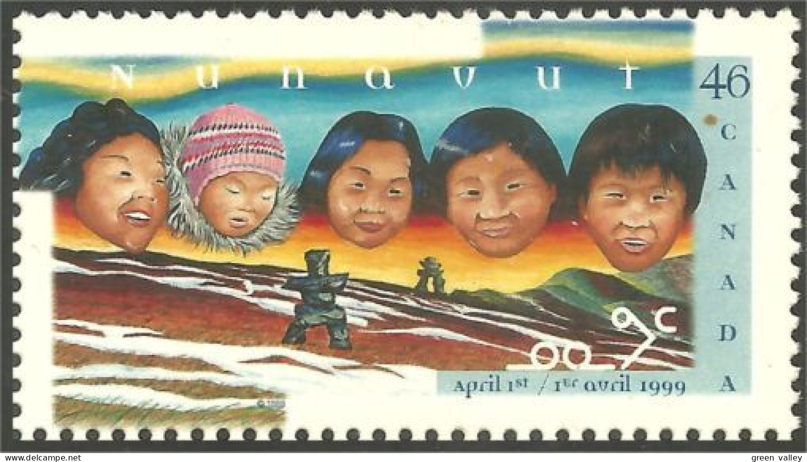 Canada Inuit Inuk  Inuksuk Inukshuk MNH ** Neuf SC (C17-84) - Ongebruikt