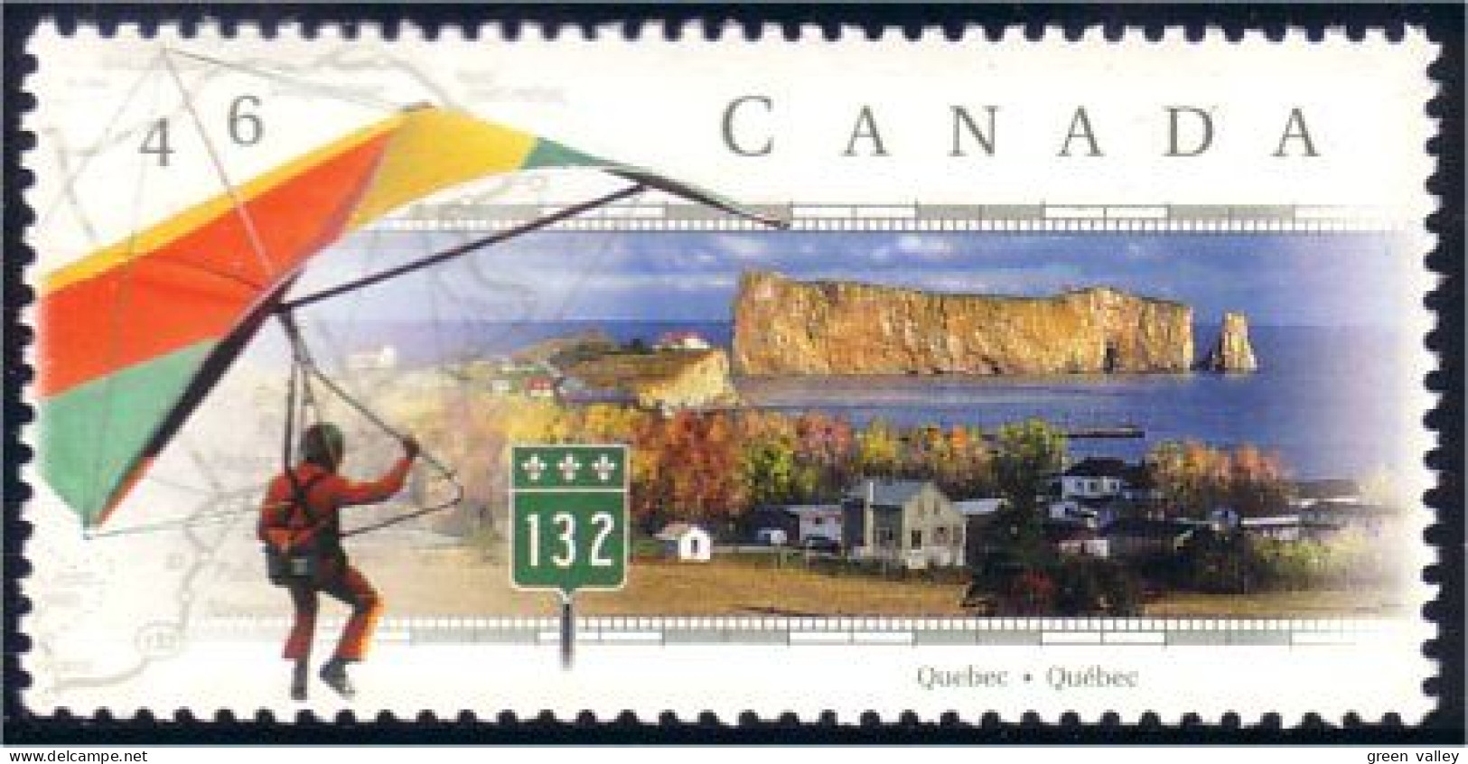 Canada Gaspe Deltaplane MNH ** Neuf SC (C17-80a) - Unused Stamps