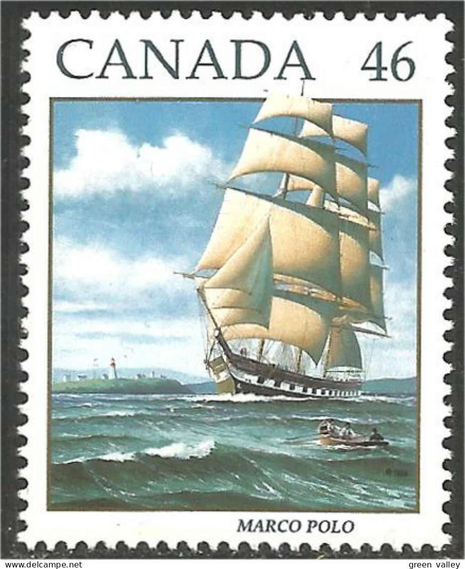 Canada Bateau Voilier Marco Polo Sailing Ship MNH ** Neuf SC (C17-79a) - Ongebruikt