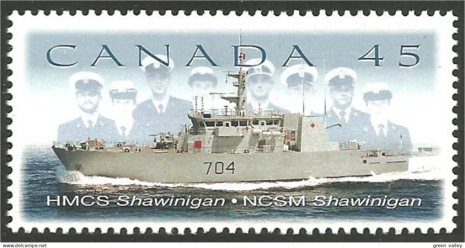 Canada Bateau Ship HMCS Shawinigan MNH ** Neuf SC (C17-63a) - Ongebruikt