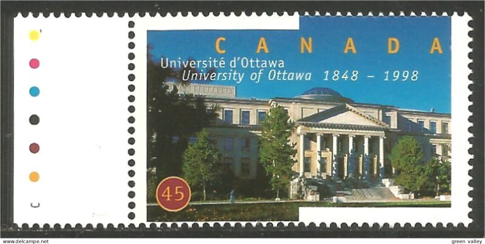 Canada Université Ottawa University MNH ** Neuf SC (C17-56gc) - Nuevos