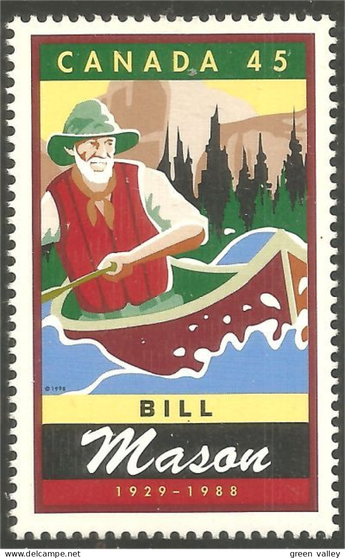 Canada Bill Mason Bateau Boat Schiffe MNH ** Neuf SC (C17-52b) - Barcos