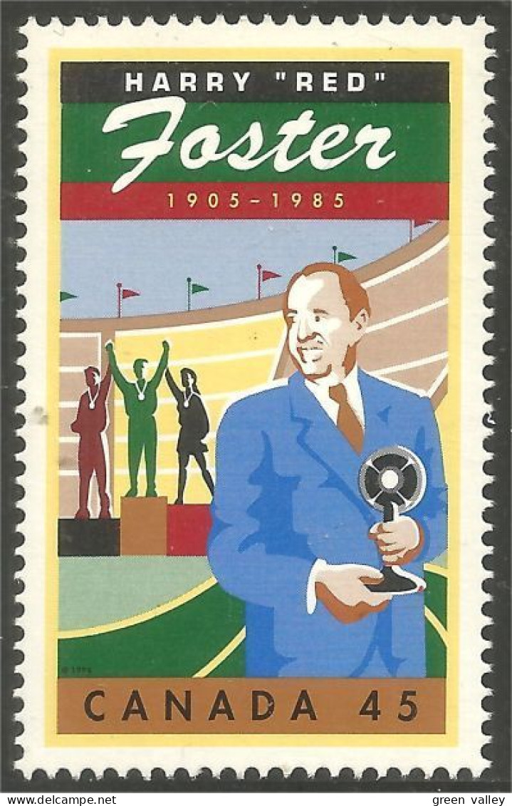 Canada Harry Red Foster Radio Television Communications MNH ** Neuf SC (C17-53b) - Télécom