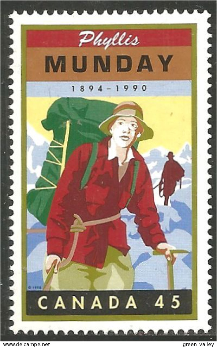 Canada Phyllis Munday Escalade Mountain Climbing MNH ** Neuf SC (C17-51b) - Climbing