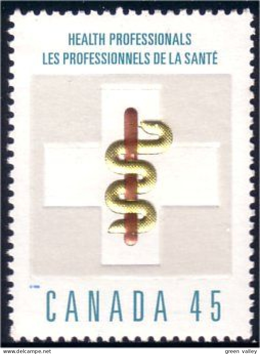 Canada Health Santé Baton Esculape Aesculapian Staff MNH ** Neuf SC (C17-35a) - Unused Stamps
