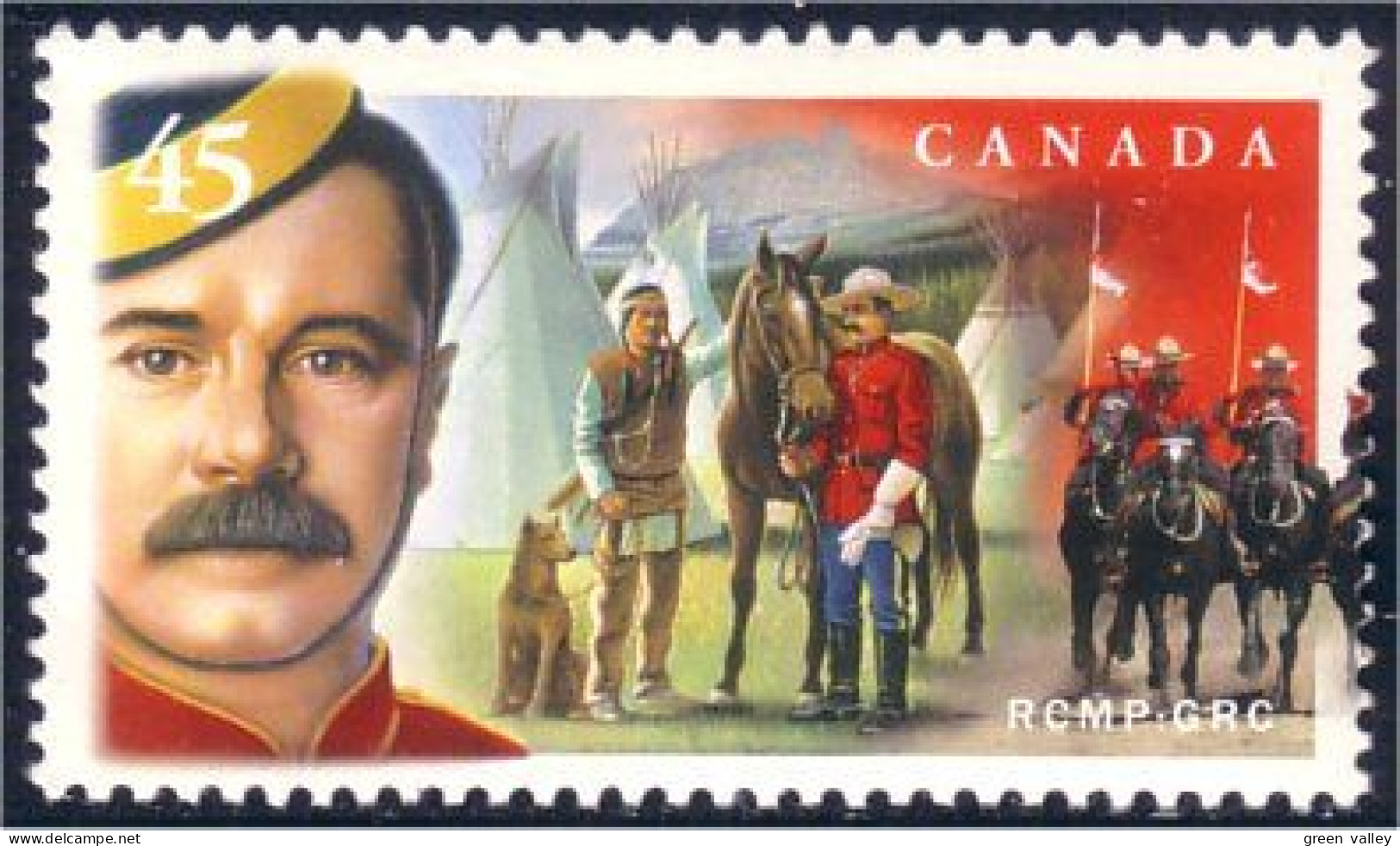 Canada Police RCMP GRC MNH ** Neuf SC (C17-36b) - Police - Gendarmerie