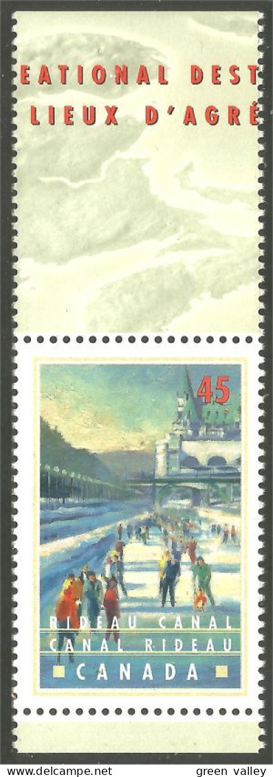 Canada Rideau Canal Avec étiquette With Label MNH ** Neuf SC (C17-32lbl) - Nuovi