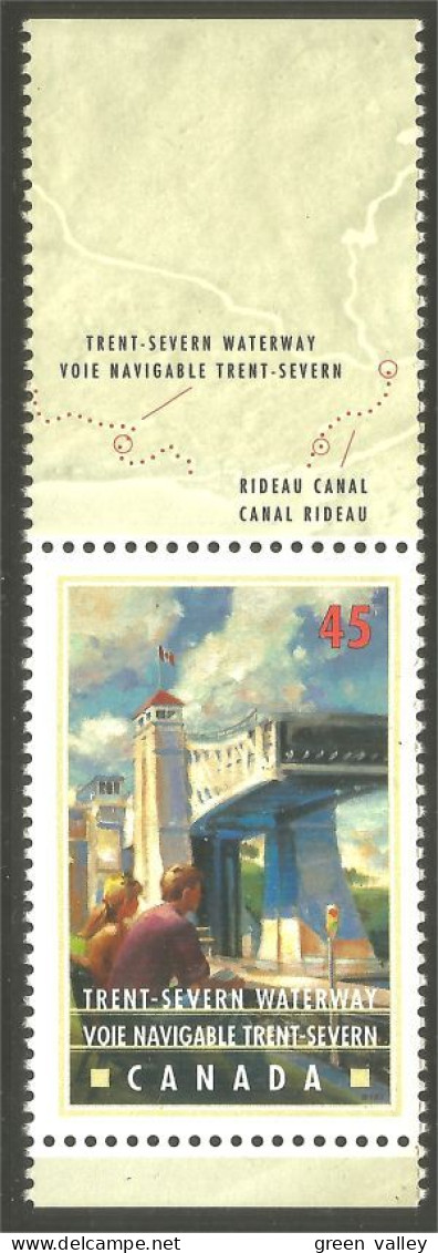 Canada Canal Trent-Severn Waterway Avec étiquette With Label MNH ** Neuf SC (C17-29lbl) - Unused Stamps