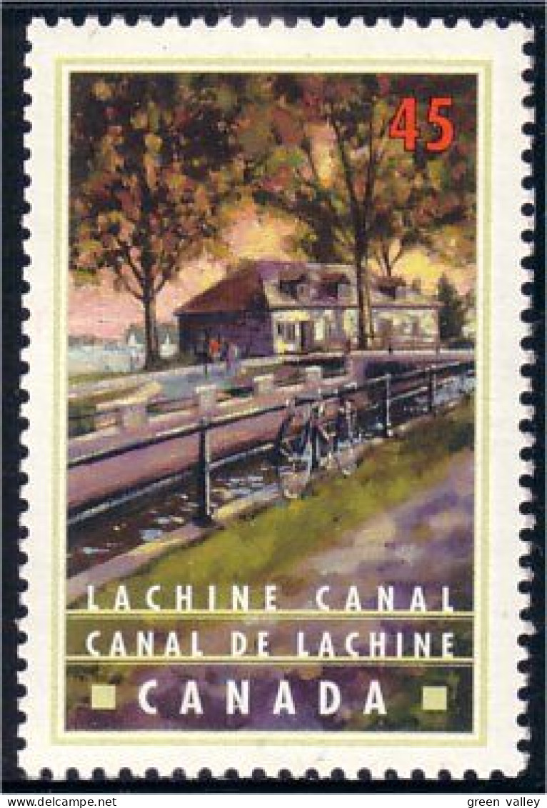 Canada Lachine Canal MNH ** Neuf SC (C17-31b) - Barcos