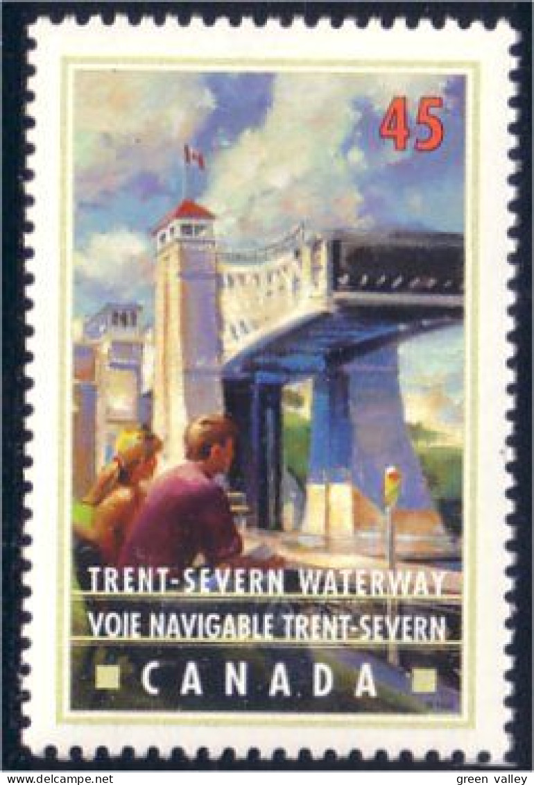 Canada Canal Trent-Severn Waterway MNH ** Neuf SC (C17-29b) - Bateaux