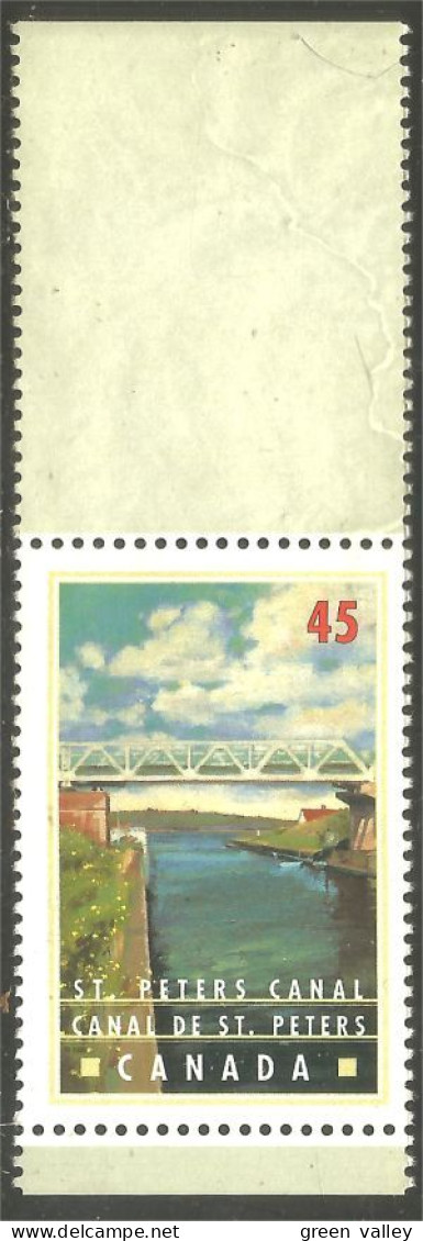 Canada St. Peters Canal Avec étiquette With Label MNH ** Neuf SC (C17-25lbl) - Nuovi