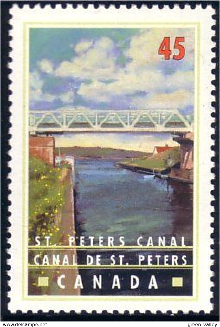 Canada St. Peters Canal MNH ** Neuf SC (C17-25c) - Brücken