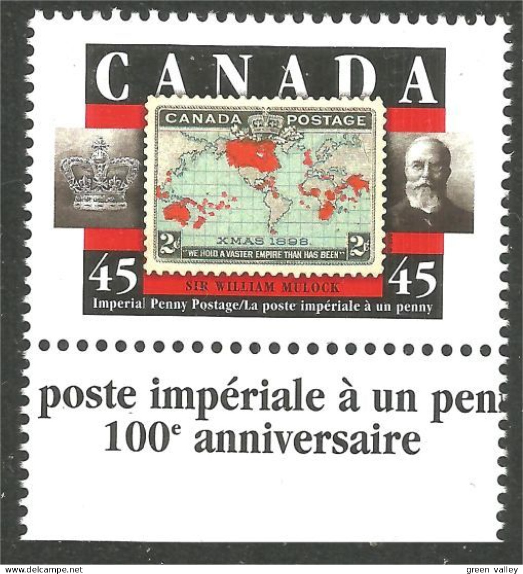 Canada  Imperial Penny Postage 1898 Noel Christmas MNH ** Neuf SC (C17-22ba) - Unused Stamps