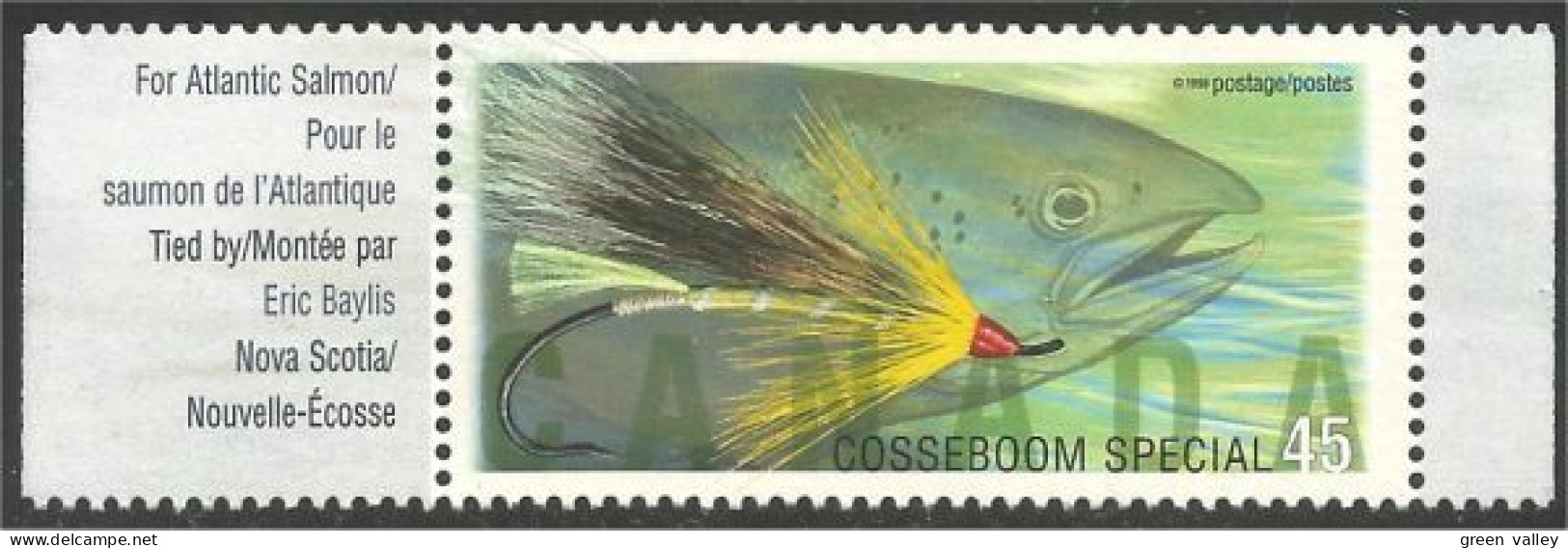Canada Mouche Fishing Fly Cosseboom Special MNH ** Neuf SC (C17-20la) - Ongebruikt