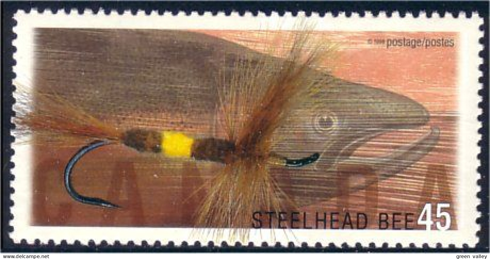 Canada Mouche Fishing Fly Steelhead Bee MNH ** Neuf SC (C17-16a) - Unused Stamps