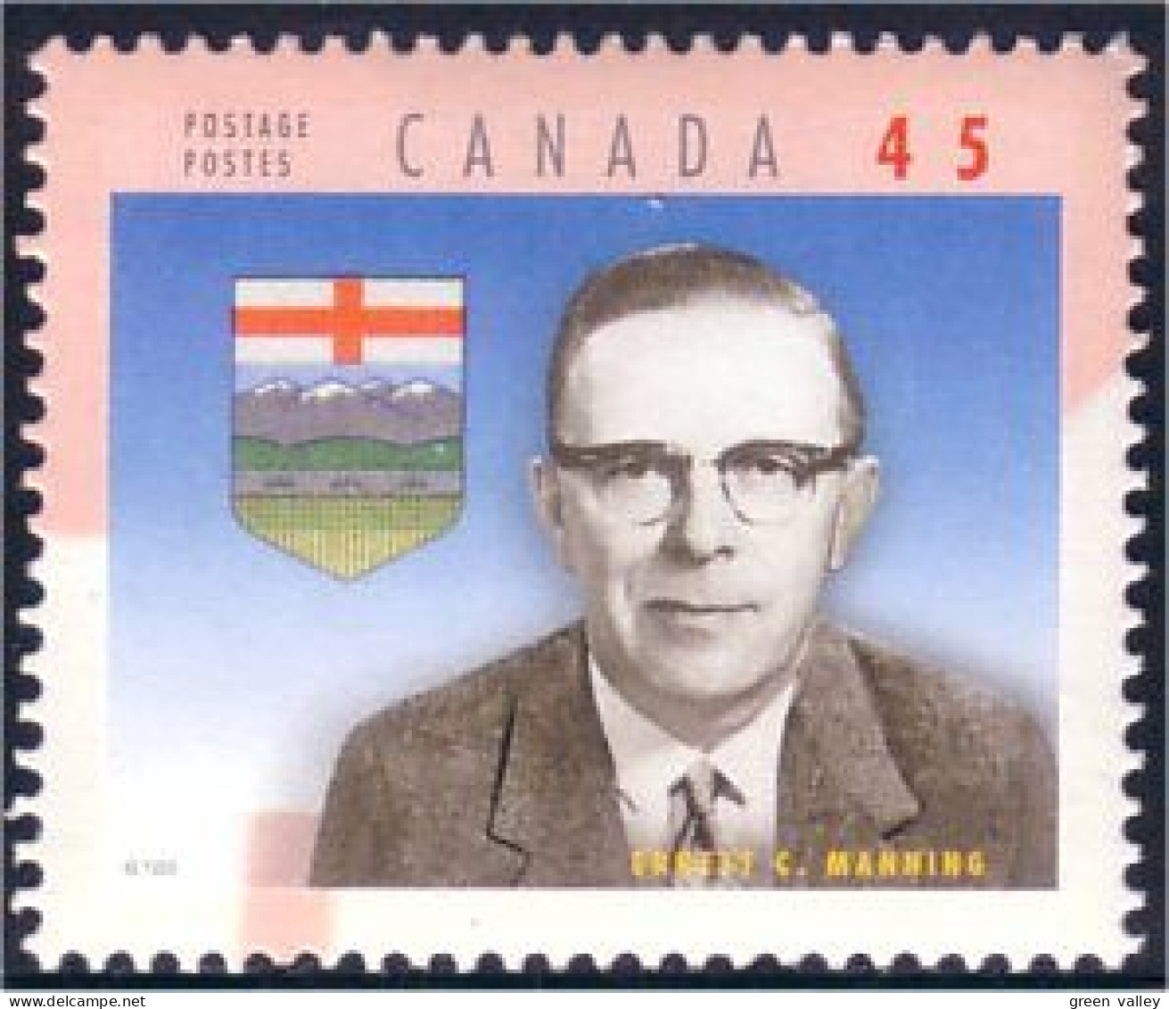Canada Manning MNH ** Neuf SC (C17-09ha) - Unused Stamps