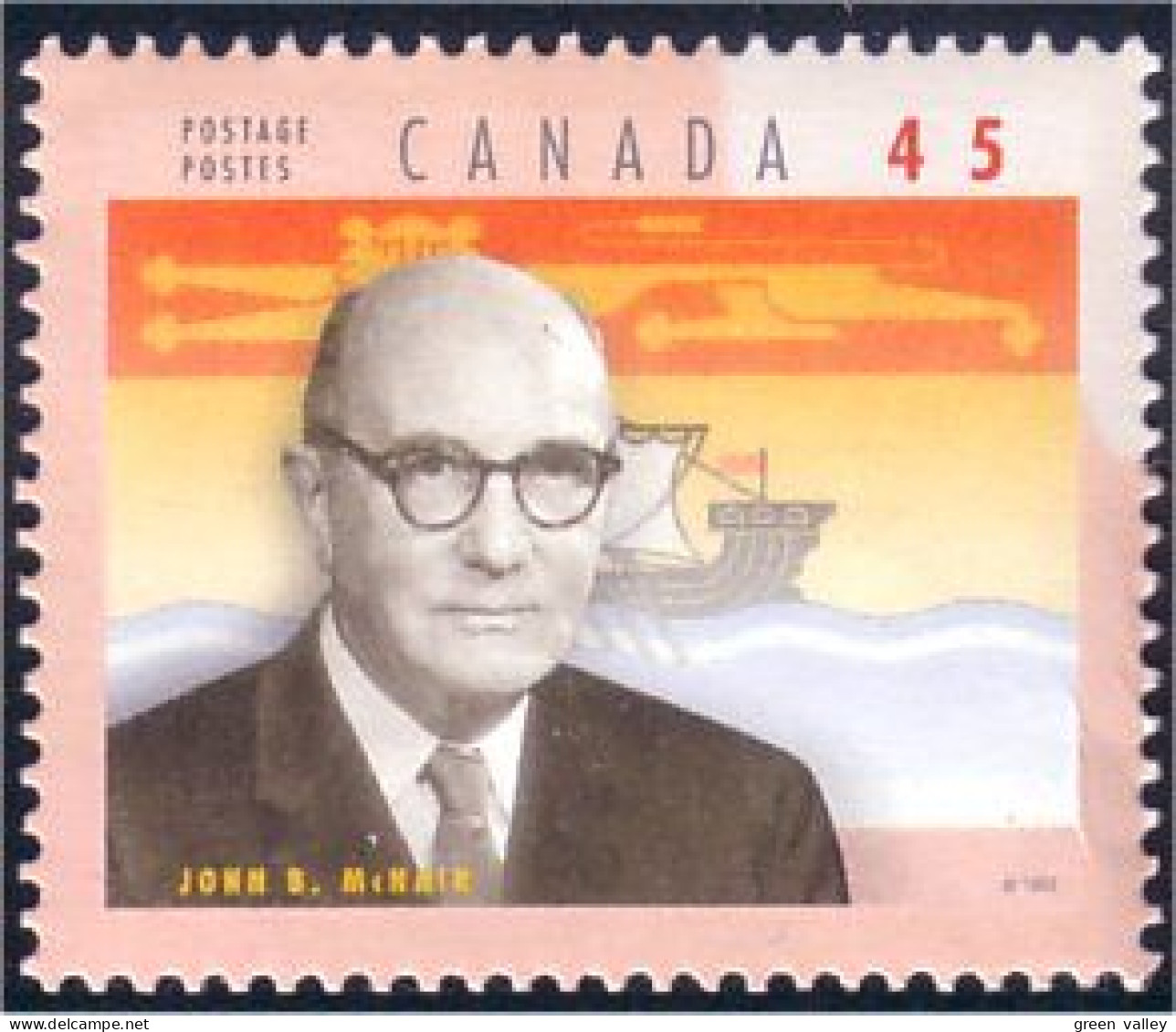 Canada McNair MNH ** Neuf SC (C17-09ca) - Unused Stamps